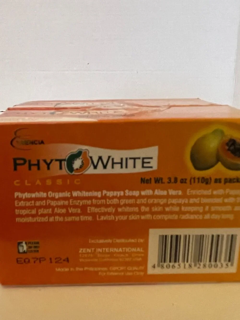 Lot of 14 Phytowhite Classic Organic Whitening Papaya Soap by Esencia 3.8oz 110g